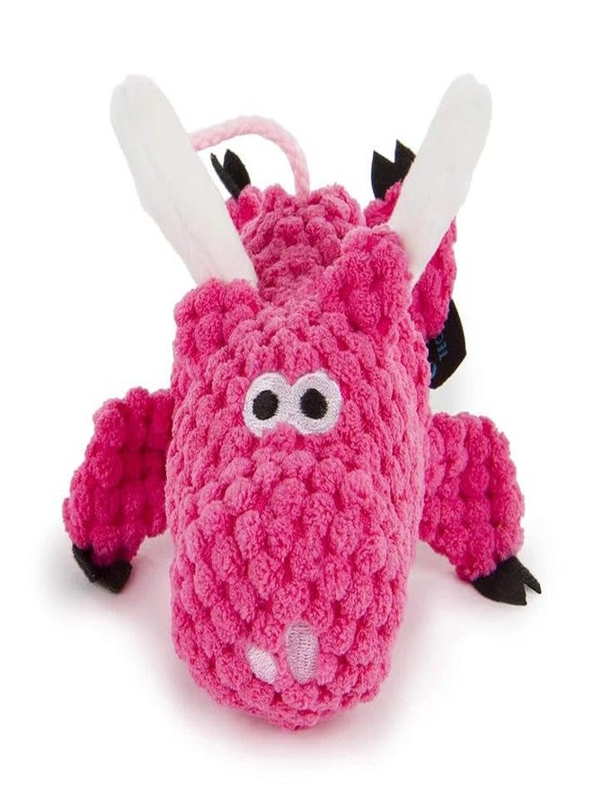 Nutra Pet Checkers Flying Pig Dog Toy | Soft Plush Squeaky Toy for Dogs | Durable, Interactive & Fun Chew Toy for Small & Medium Breeds - Image 3